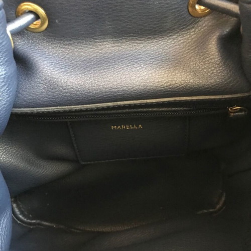 Marella backpack like new, blue, lightweight