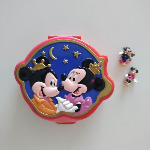 Polly Pocket Disney Mickey & Minnie Mouse playset used
