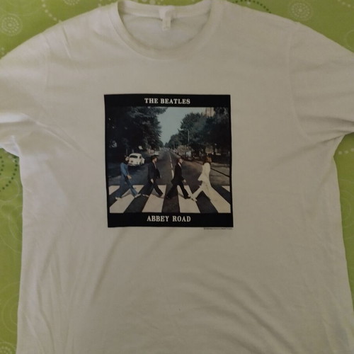 The Beatles Abbey Road T-shirt, H&M, white, size L