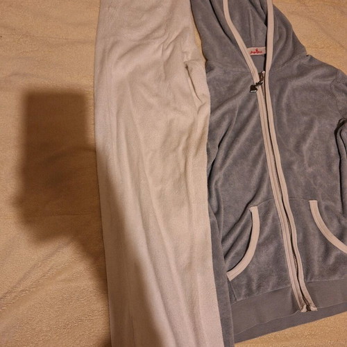 Girls' sportswear set used, pants and hooded jacket