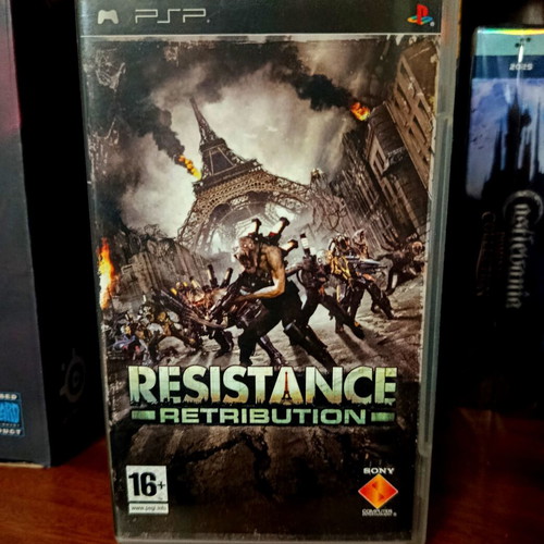 Resistance Retribution PSP game like new, Greek edition