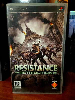 Resistance Retribution PSP game like new, Greek edition