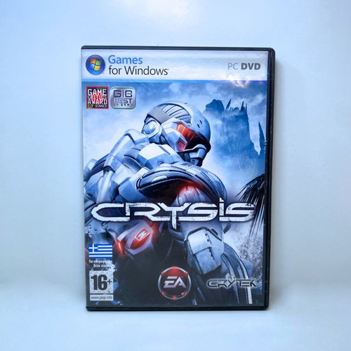 Crysis PC game Greek version used with full box and manual
