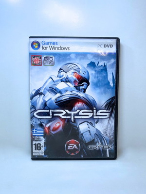 Crysis PC game Greek version used with full box and manual