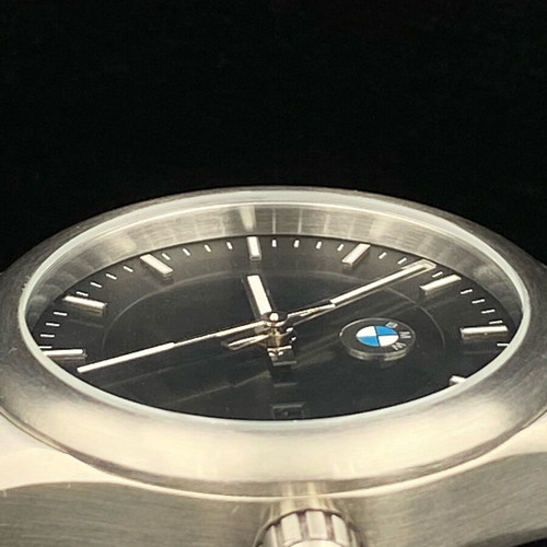BMW Black Silver Watch - 32mm Ladies by Tourneau Swiss