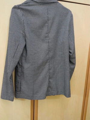 Checked blazer like new, size S