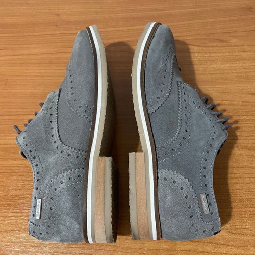 Superdry Brogue shoes used, gray, size 41