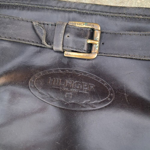Tommy Hilfiger women's leather boots size 36 used, black