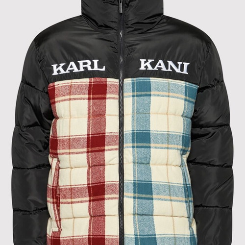 Karl Kani Retro Block Puffer Jacket, men's size S