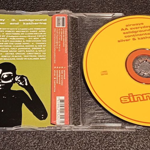 Sinner DC Airways CD single used, 90s indie rock