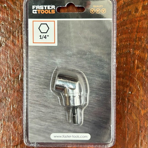 Angle adapter bit for drill driver 1/4 new
