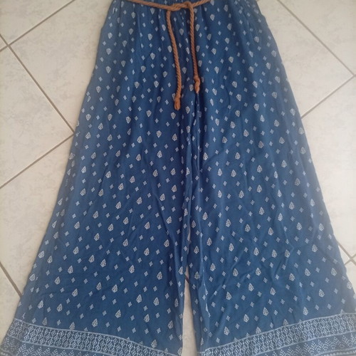 Attrattivo blue palazzo pants, size S