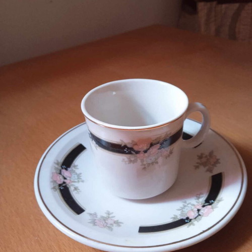 Coffee cups small set of 6, new