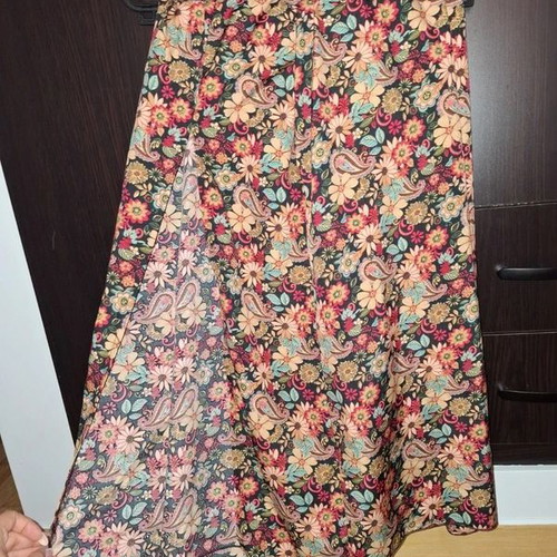 Shein maxi skirt floral