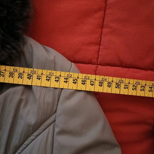 Jacket like new with fur on collar and sleeves, size S