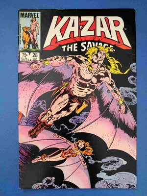 Kazar The Savage 28 κόμικ μεταχειρισμένο, αγγλικό