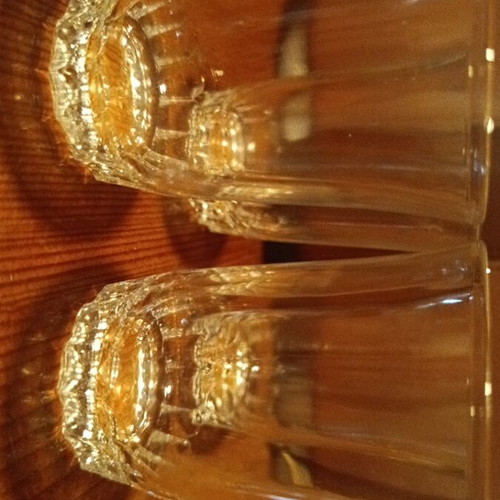 Set of 4 shot glasses like new