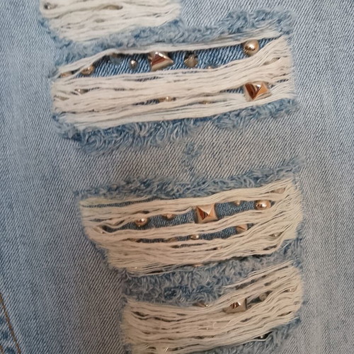 Philipp Plein Boyfriend Cut Jeans Over and Over Again new, Paradise Blue