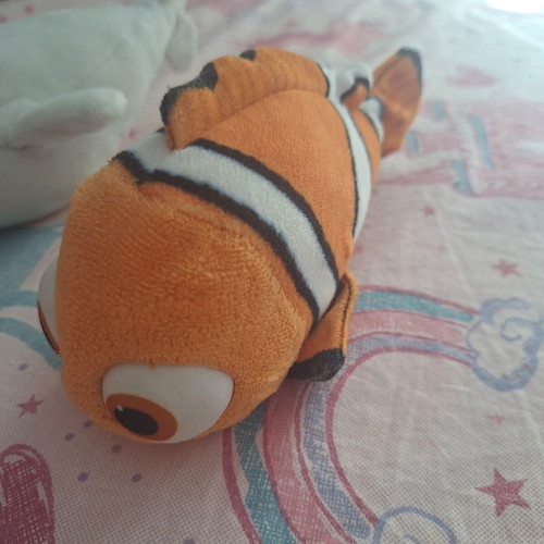 Mini Nemo-Dory plush collection used, Finding Dory characters