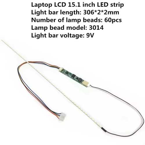 LED replacement lamp for 15.1 inch LCD screen new with driver