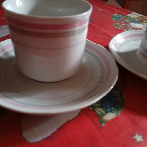 Tea cups new, set of 4 pieces