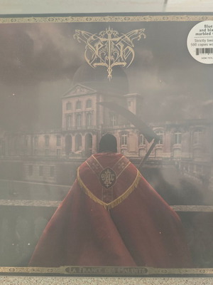 Seth La France Des Maudits LP limited edition sealed, blue and black marbled