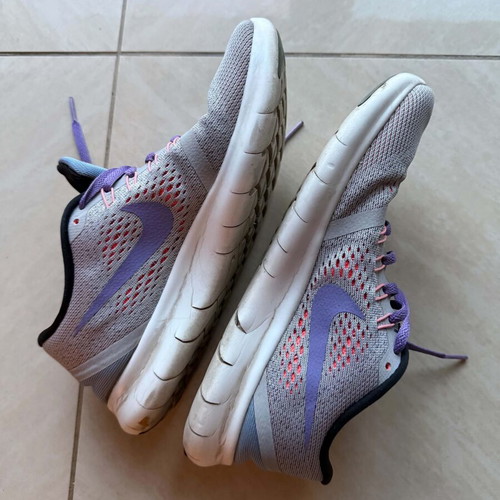 Nike Free RN sneakers like new, grey and lilac, size 39