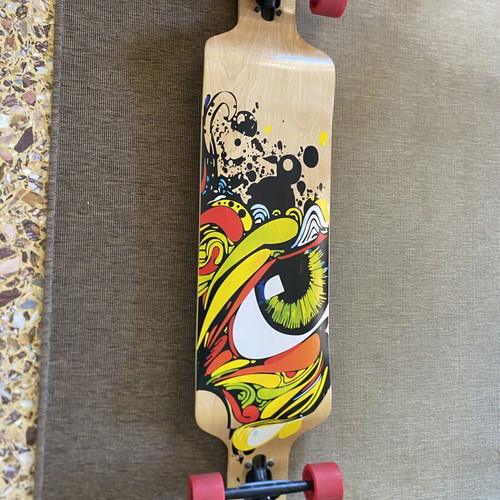 Nils Longboard like new with minor edge wear