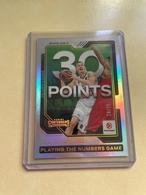 2025-26 Panini Euroleague Contenders Paulius Jankunas Insert σαν καινούργιο