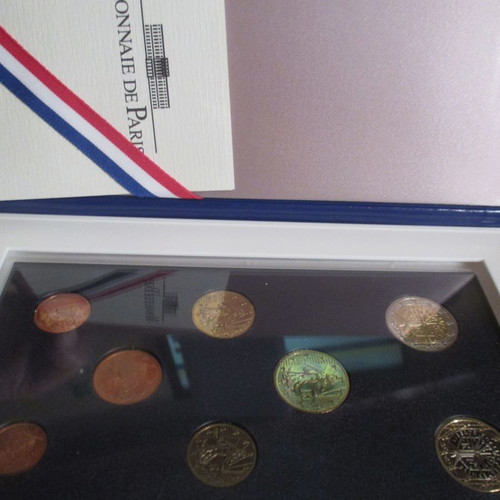 France 2002 euro proof set like new