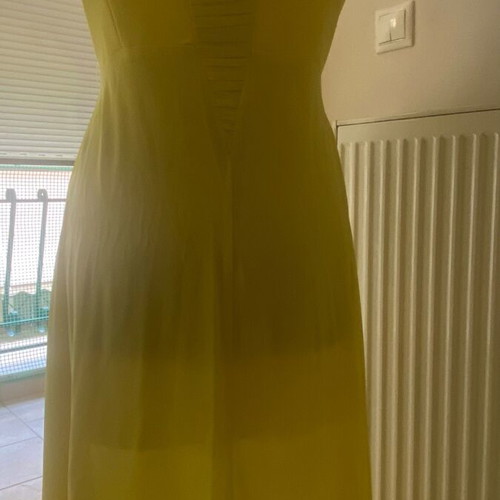 BSB evening dress yellow like new, size L