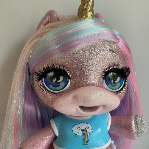 Poopsie Surprise Glitter Unicorn doll 2018 used, 27 cm with horn