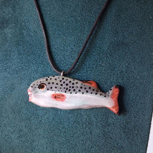 Rabbitfish Handmade Necklace New, Multicolor