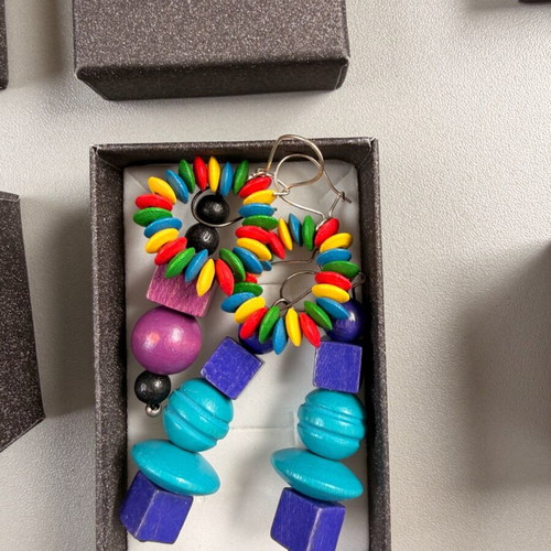 Earrings like new, all together