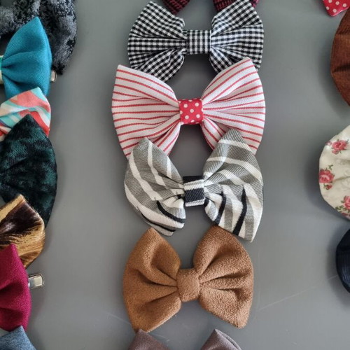 Hair Clips handmade, new, set of 23