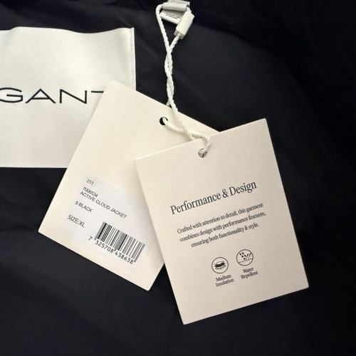 Gant Active Cloud Jacket new men's winter black XL