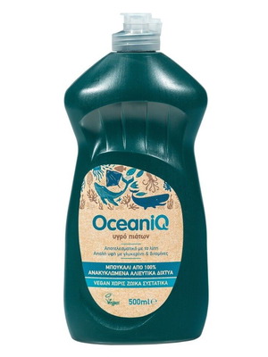 OCEANIQ Υγρό Πιάτων Vegan 500ml Καινούργιο