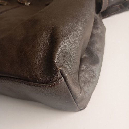 Picard leather shoulder bag like new, chocolate color
