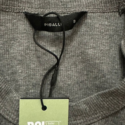 Pigalle tank top new, gray, size S
