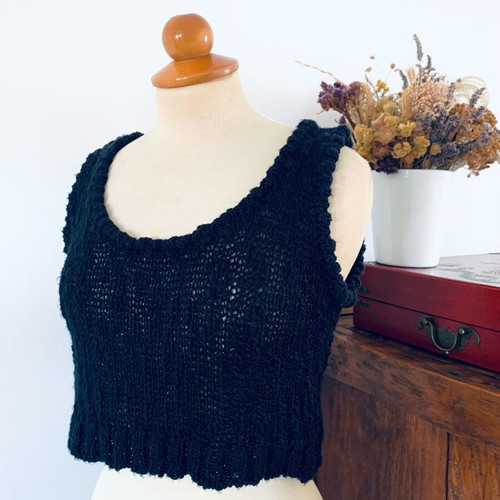 Crop top Ioanna Kourbela new, black, size S
