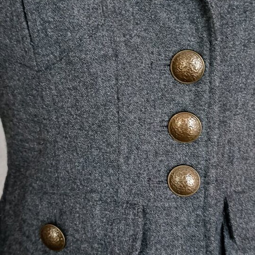 H&M wool jacket gray size M like new