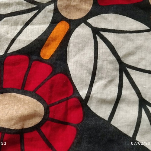 Lanvin silk cotton scarf multicolor like new