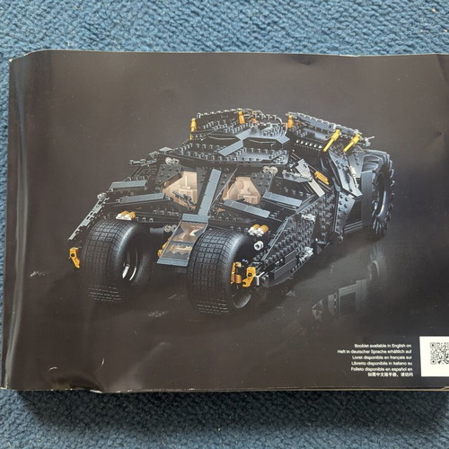 Lego 76240 Batmobile Tumbler used with instructions
