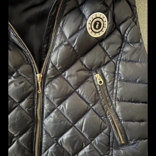 Juicy Couture vest jacket like new, blue, down-filled