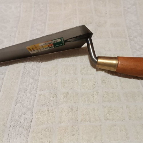 Trowel TRUELLE EXPORT REF 647 200mm new, forged with wooden handle