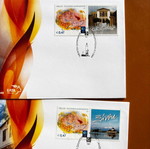 First Day Cover Envelopes Alexandroupoli Xanthi Olympic Flame