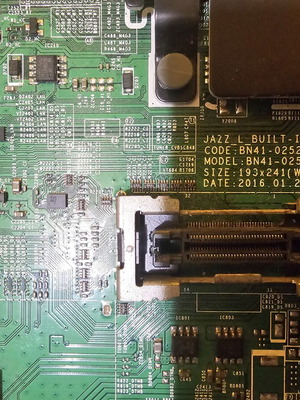 Samsung TV mainboard used, compatible replacement part