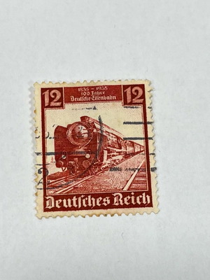 German Reich stamp Express Locomotive 1935 like new