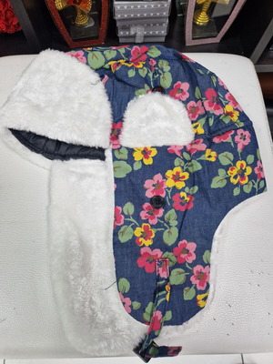 Ear flap aviator hat cap, colorful
