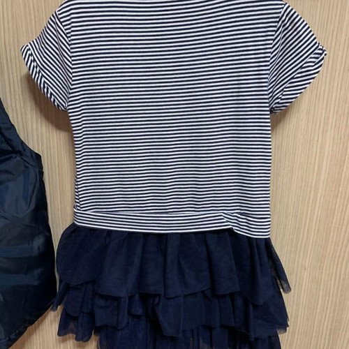 Mayoral Kids Dress with Tulle Skirt Like New Size 9 134cm